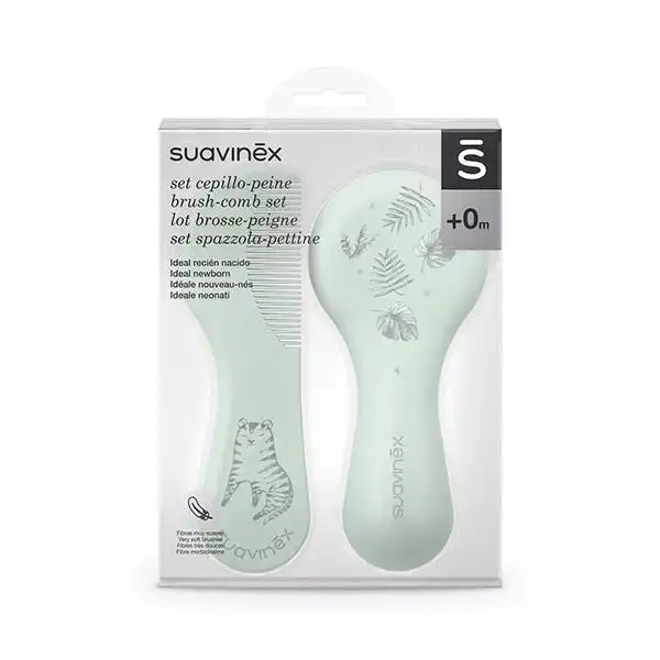 Set Cepillo-Peine Verde - Suavinex - Comparador de precios