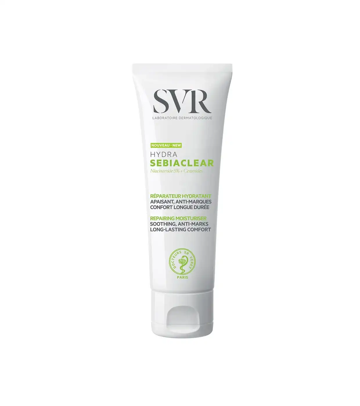 SVR - *Sebiaclear* - Crema facial hidratante, reparador, calmante y anti-marcas Hydra - Pieles con tendencia acneica - Svr - Comparador de precios