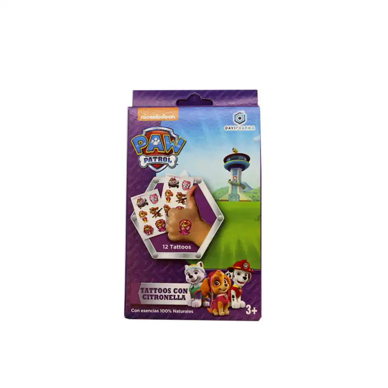 Tatuaje Citronella Patrulla Canina Rosa - Infantil - Comparador de precios