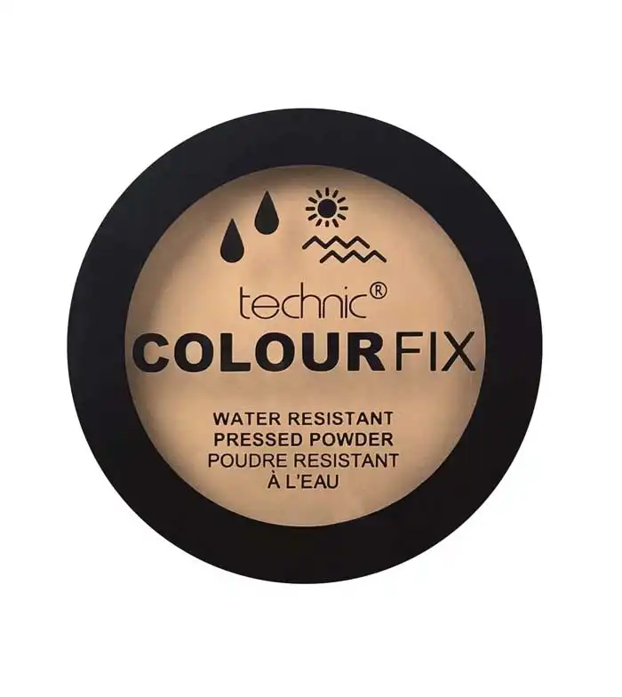 Technic Cosmetics - Polvos compactos Colour Fix Water Resistant - Pecan - Technic Cosmetics - Comparador de precios