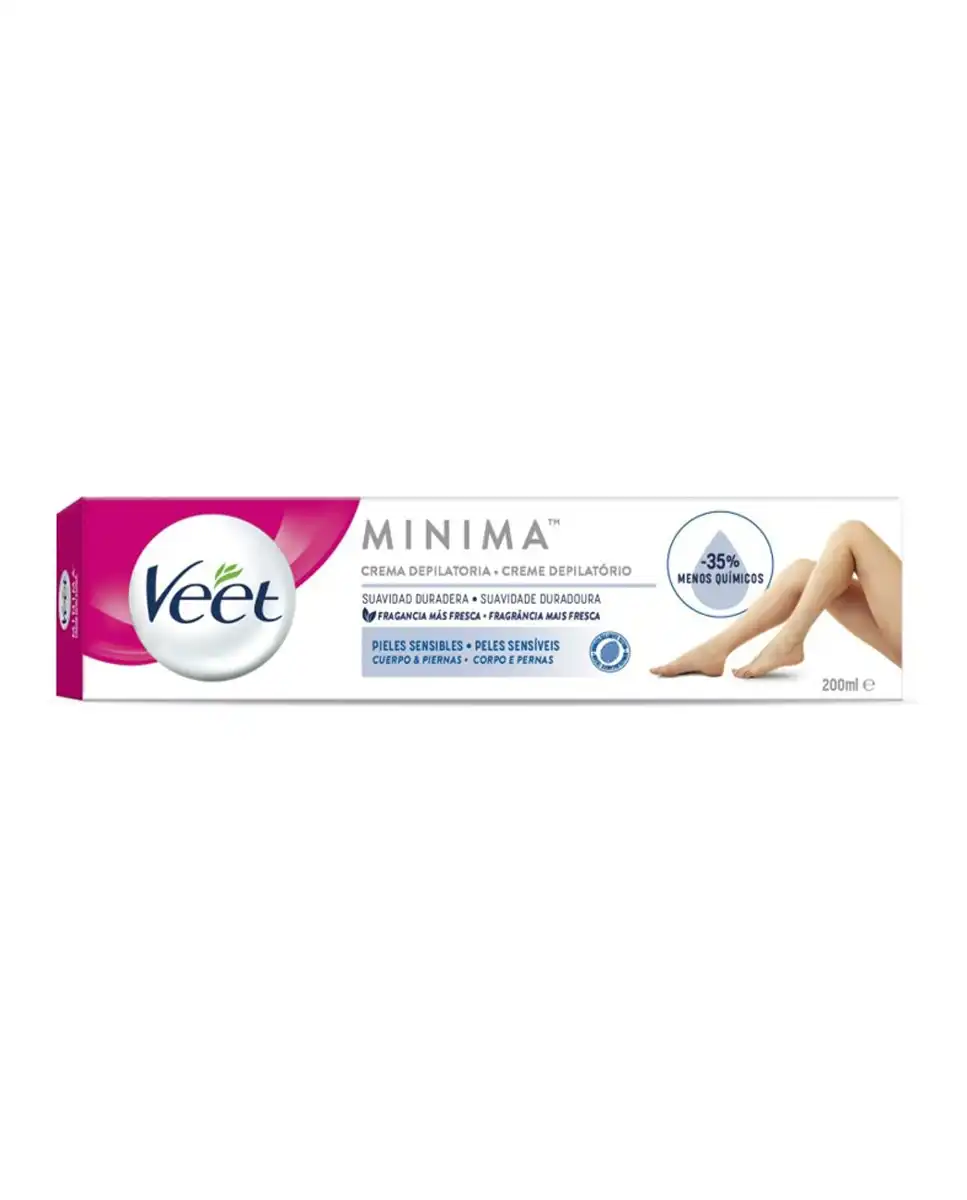 Veet - Crema Depilatoria Mínima Pieles Sensibles - Veet - Comparador de precios