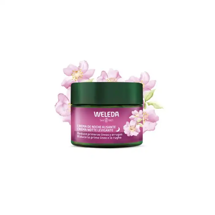 ¡21% DTO! Crema de Noche Alisante de Rosa Mosqueta y Té Blanco 40 ml - Weleda - Comparador de precios