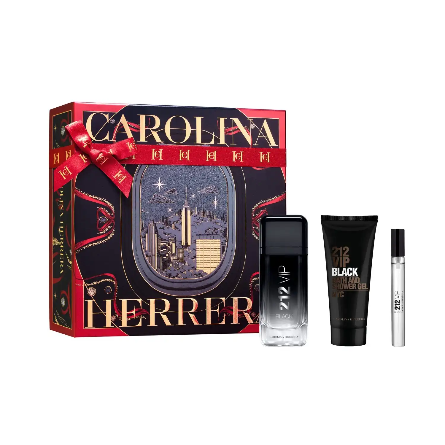 212 For Men VIP Black Estuche Set de fragancia - Carolina Herrera - Comparador de precios