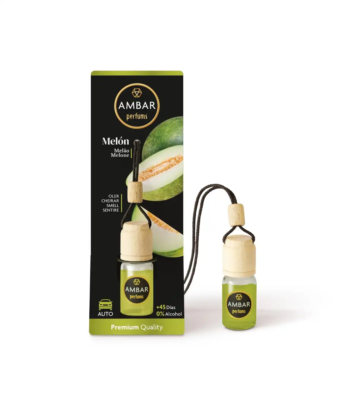 AMBAR Perfums - Ambientador para coche - Melón - Ambar Perfums - Comparador de precios