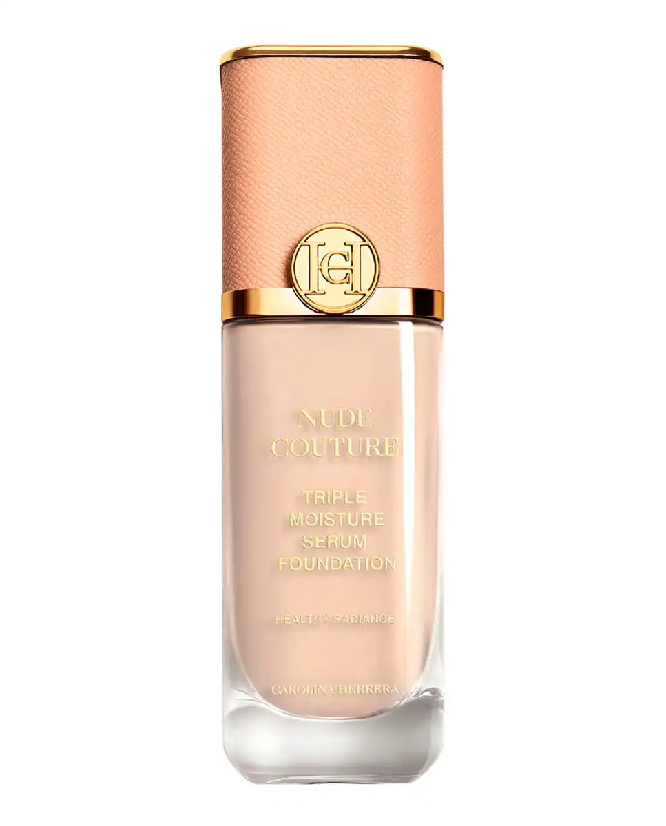Base De Maquillaje Nude Couture Triple Moisture Serum Foundation Carolina Herrera F120 30 ml - Carolina Herrera - Comparador de precios