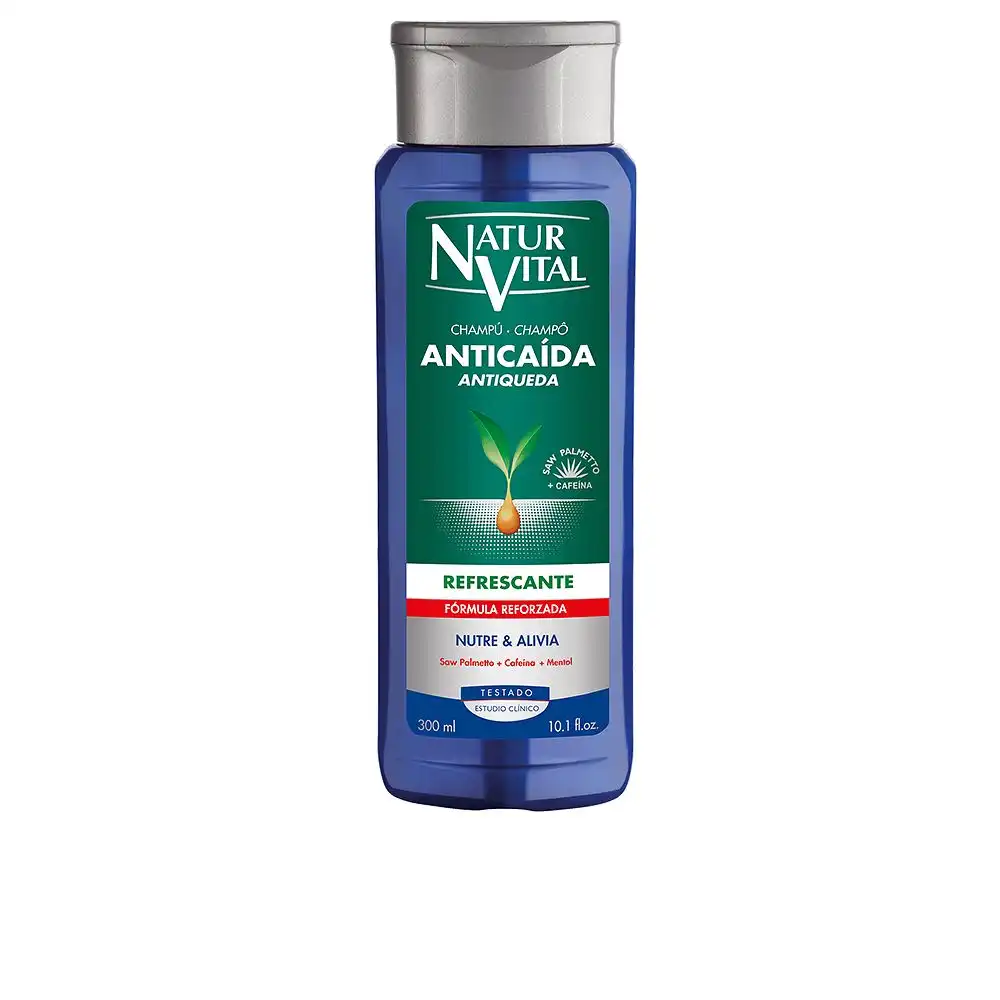 Champu Anticaida refrescante 300 ml - Natur Vital - Comparador de precios
