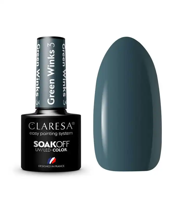 Claresa - Esmalte semipermanente Soak off - 03: Green Winks - Claresa - Comparador de precios