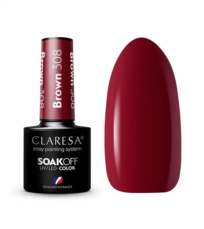 Claresa - Esmalte semipermanente Soak off - 308: Brown - Claresa - Comparador de precios