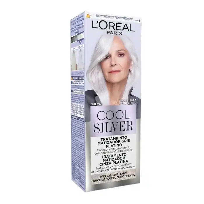 Cool Silver Tratamiento Matizador Gris Platino - Loreal Paris - Comparador de precios