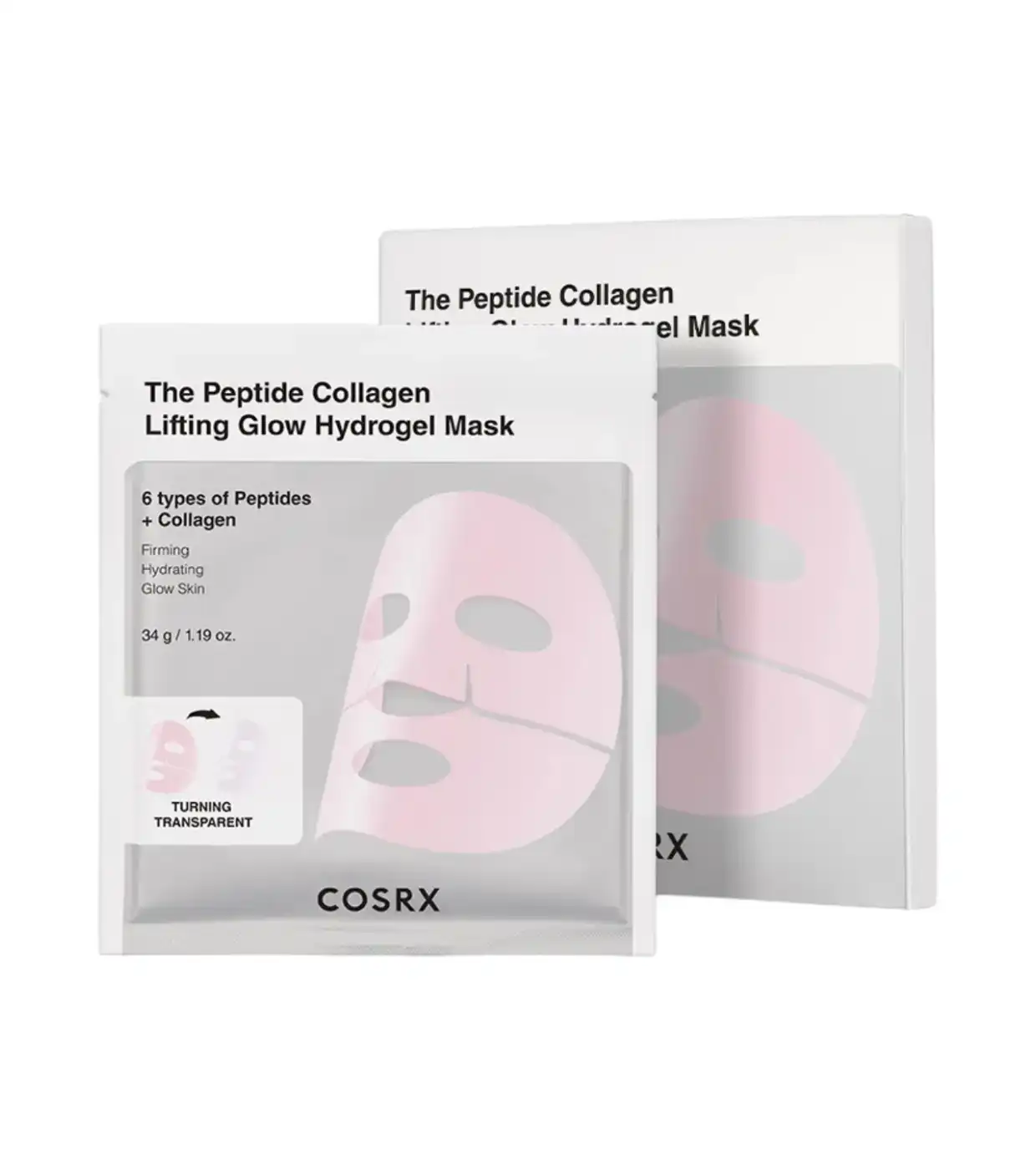COSRX - Pack de 3 mascarillas faciales The Peptide Collagen Lifting Glow - COSRX - Comparador de precios