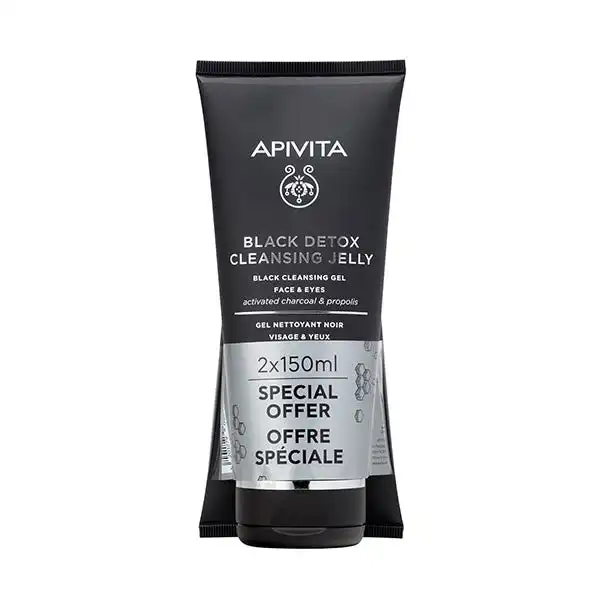 Duplo Limpiador Detox Negro - Apivita - Comparador de precios