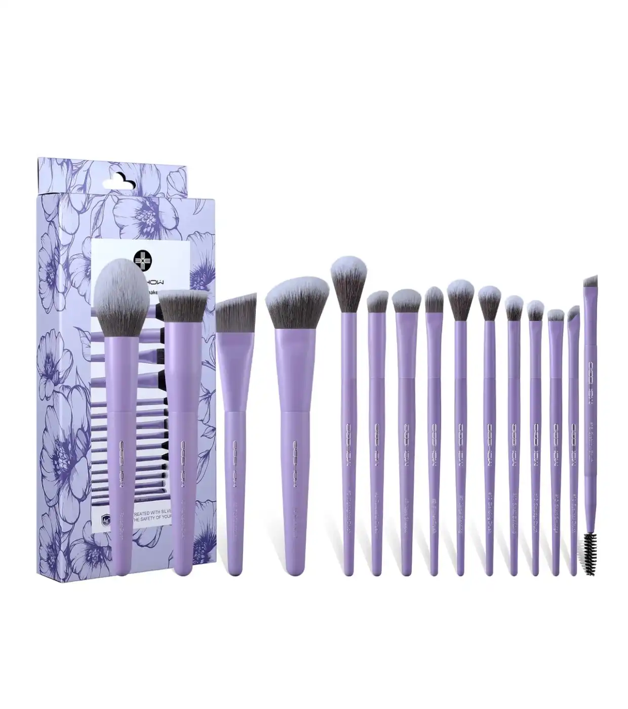 Eigshow - *Purple* - Set de 15 brochas de maquillaje - Eigshow - Comparador de precios