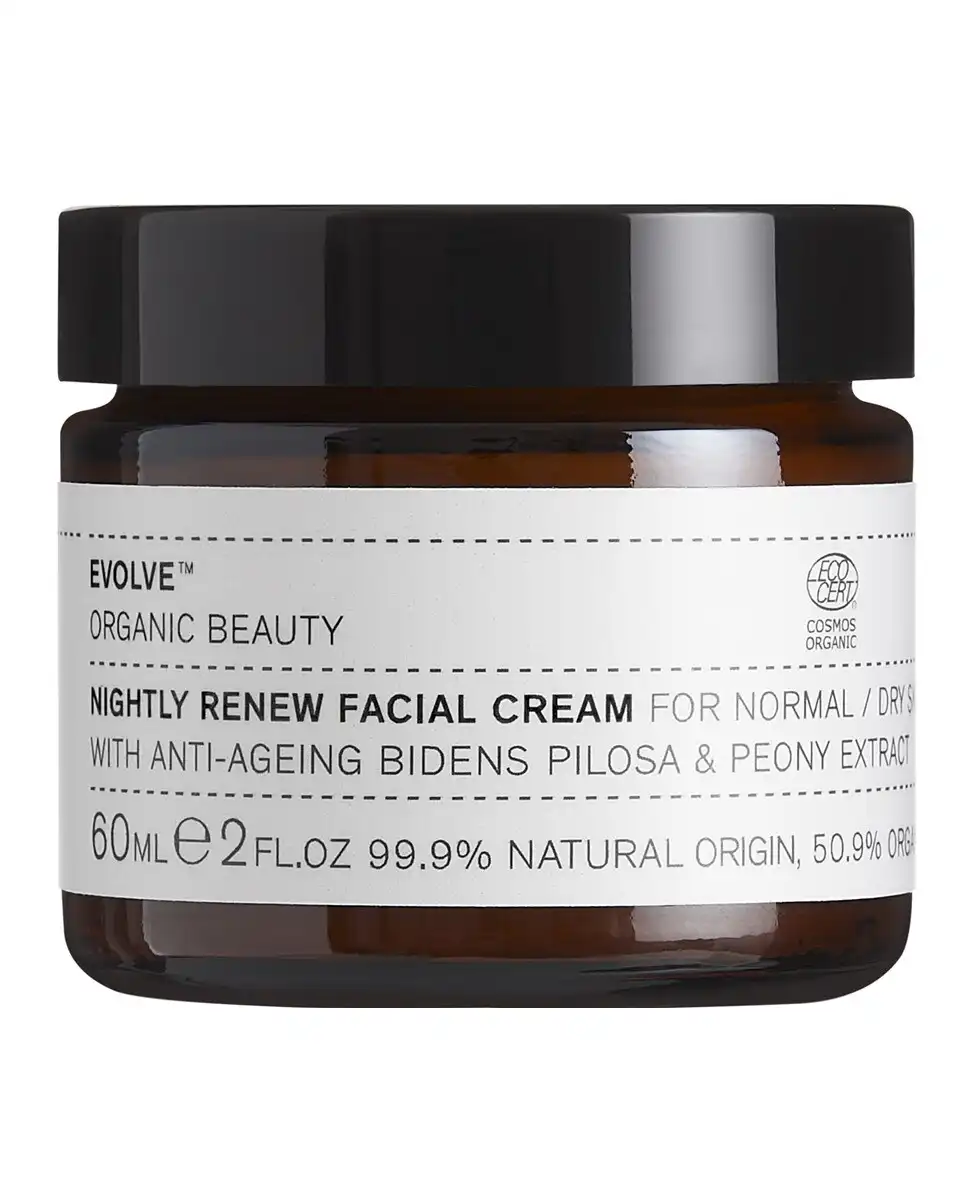 Evolve - Hidratante Rostro Nightly Renew Facial Cream Evovle 60 Ml - Evolve - Comparador de precios