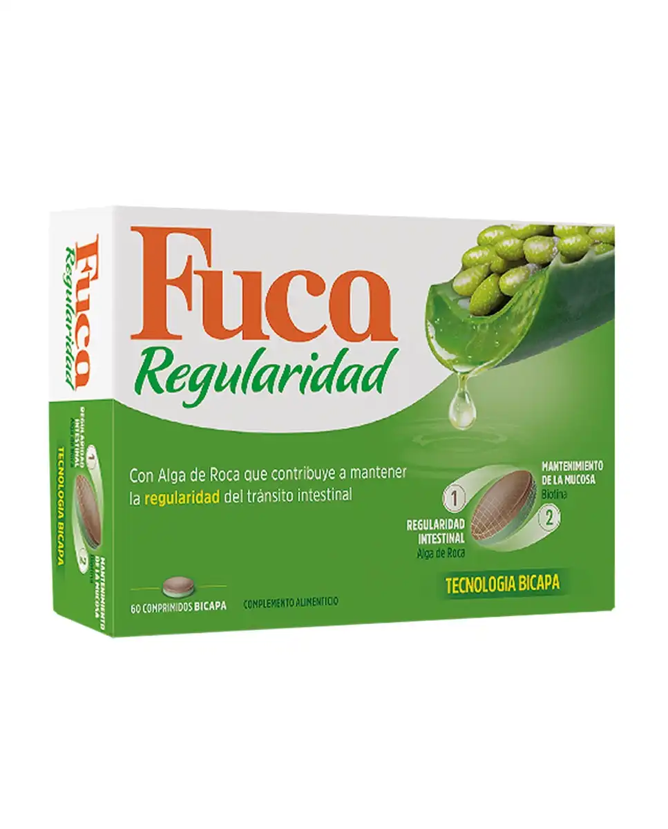 Fuca - 60 Comprimidos Regularidad - Fuca - Comparador de precios