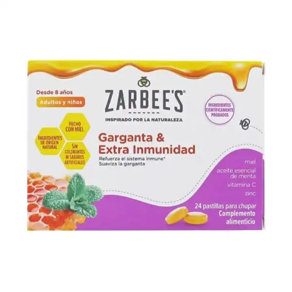 Garganta Extra Inmunidad - ZARBEES - Comparador de precios