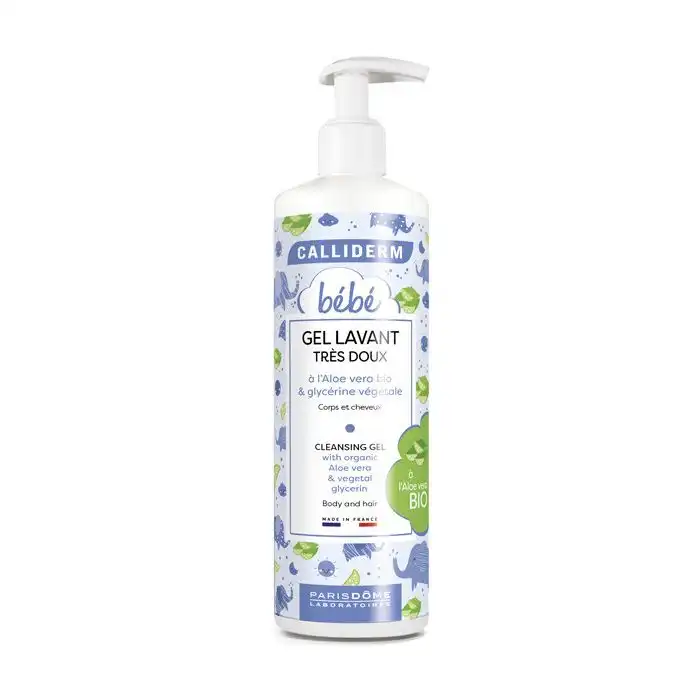 Gel Limpiador muy Suave con Aloe Vera Ecológico y Glicerina Vegetal 500 ml - Calliderm - Comparador de precios