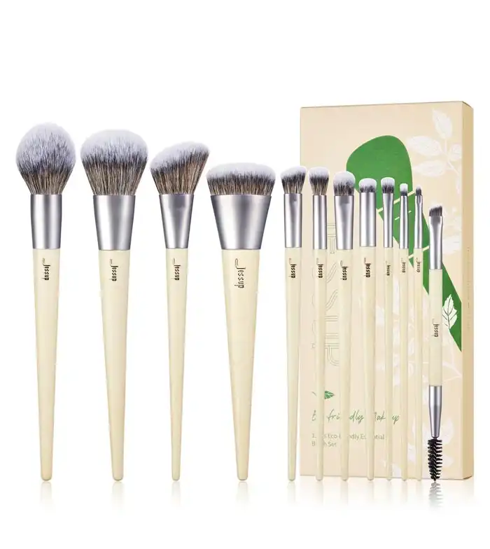 Jessup Beauty - *Eco-Friendly Makeup* - Set de brochas 12 piezas - T327: Burlywood - Jessup Beauty - Comparador de precios
