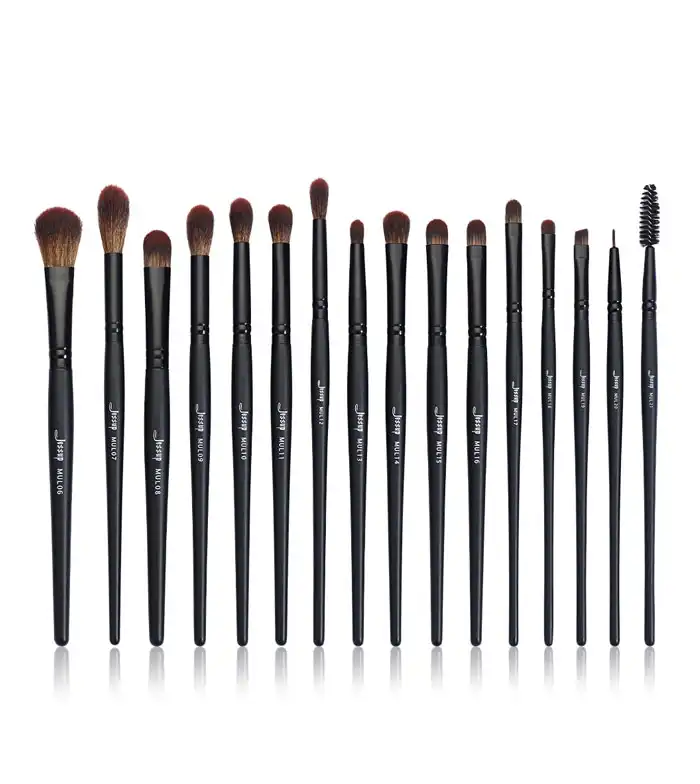 Jessup Beauty - Set de pinceles 16 piezas Black Precision - T272: Makeup Lover (Phantom Black) - Jessup Beauty - Comparador de precios