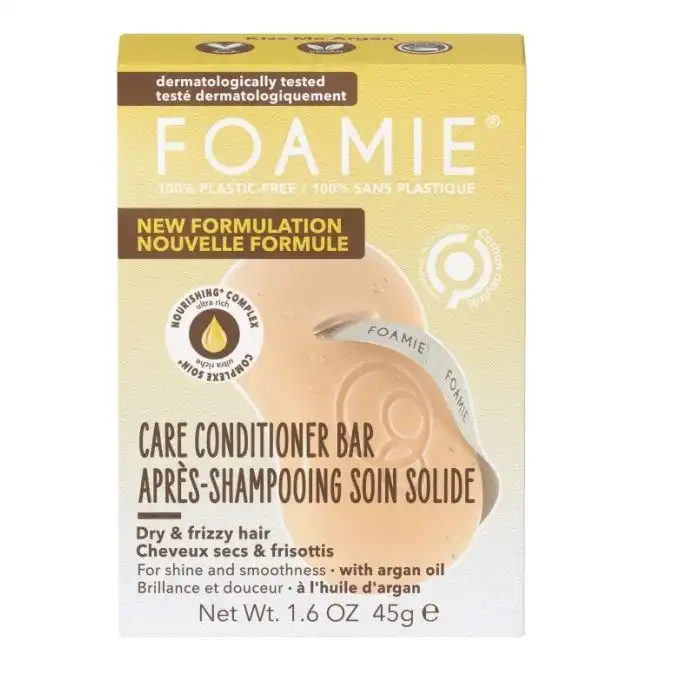 Kiss Me Acondicionador Sólido con Aceite de Argán 45 gr - Foamie - Comparador de precios