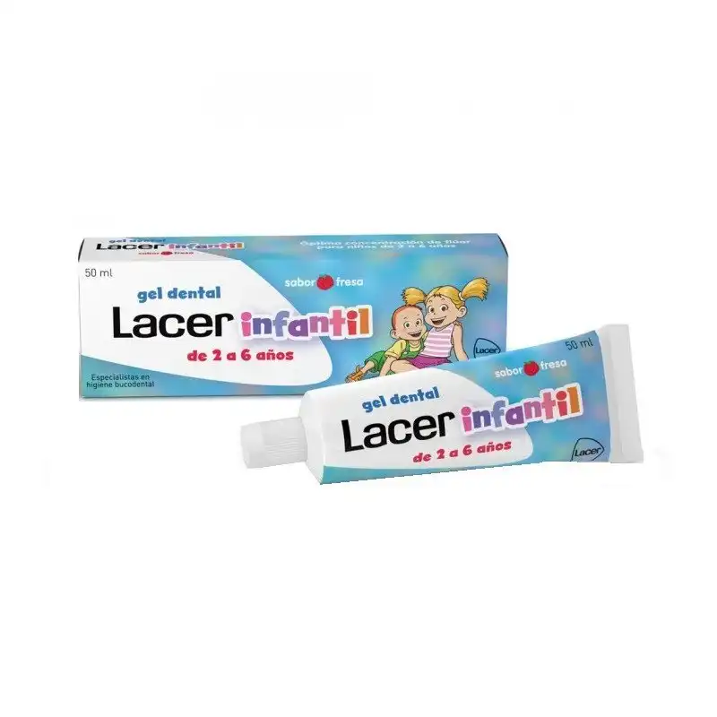 Lacer Dentífrico Infantil Fresa 50 ml - lacer - Comparador de precios
