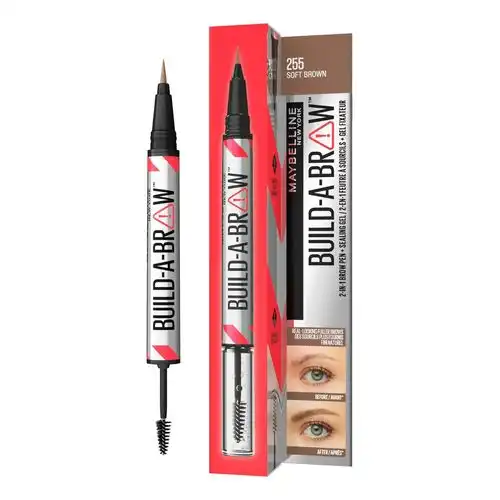 Maybelline Build A Brow 255 Soft Brown Lápiz de Cejas - Maybelline - Comparador de precios