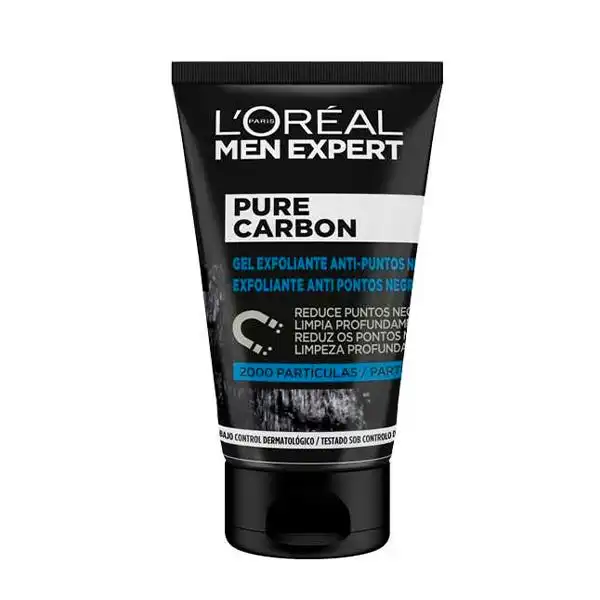 Men Expert Pure Charcoal Exfoliante - LOreal Men Expert - Comparador de precios