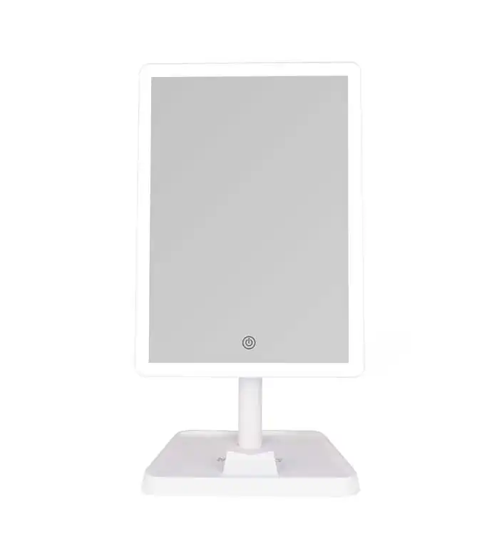 MQBeauty - Espejo de tocador recargable con iluminación LED regulable - Blanco - MQBeauty - Comparador de precios