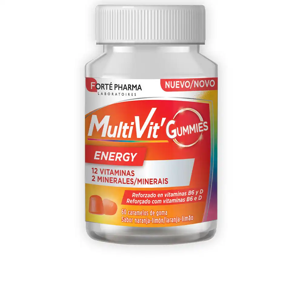 Multivit Energy gummies 60 u - Forté Pharma - Comparador de precios