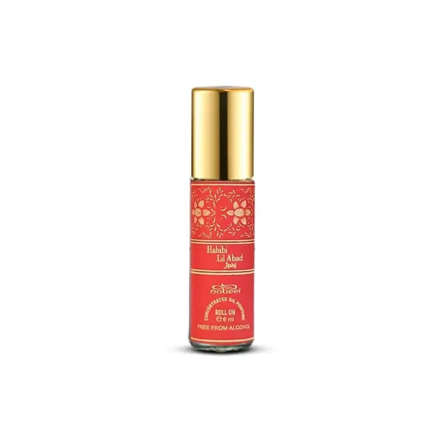 nabeel - Habibi Lil Abad Ruby Roll On Oil Perfumes unisex 6 ml unisex - nabeel - Comparador de precios