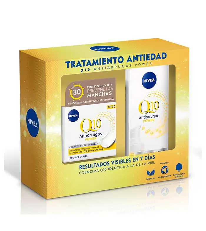 Nivea - Set de cuidado facial antiarrugas Q10 Power - Nivea - Comparador de precios