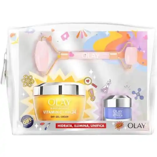 Olay Regenerist Vitamina C+Aha 24 + Roller Face Neceser 50 ml Estuche de Cuidado Facial - Olay - Comparador de precios
