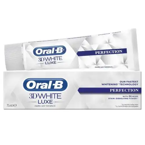 Oral-B 3D White Luxe Perfection 75 ml Pasta de Dientes - Oral-B - Comparador de precios
