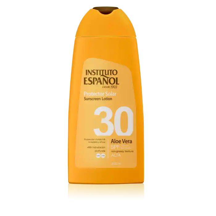 Protección Solar Loción Aloe Vera SPF30 100 ml - Instituto Español - Comparador de precios