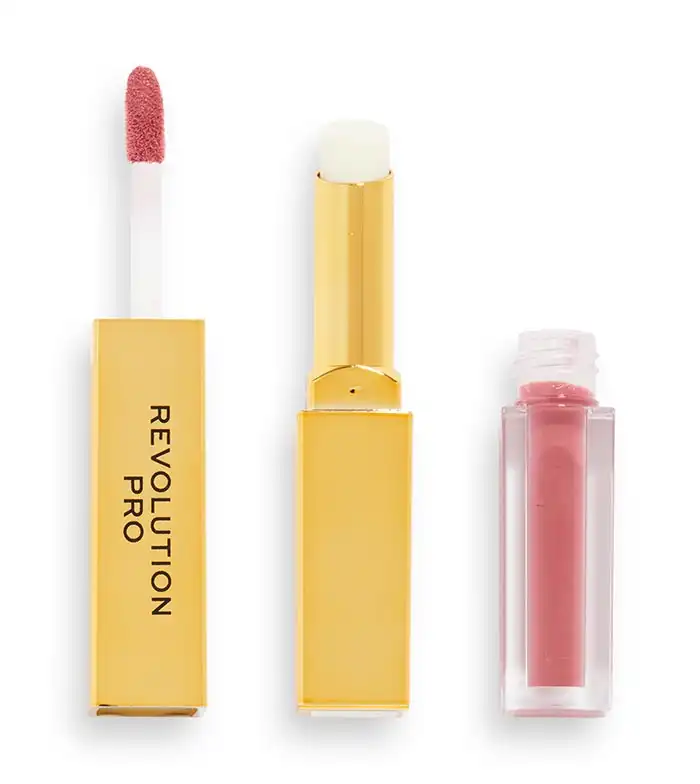 Revolution Pro - Dúo de labial líquido + bálsamo Supreme Stay 24HR - Velvet - REVOLUTION PRO - Comparador de precios