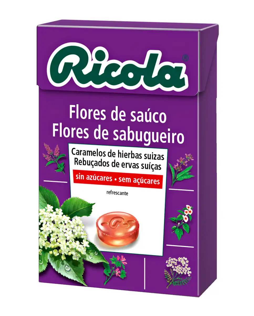 Ricola - Caramelos Flor De Saúco 50 G - Ricola - Comparador de precios