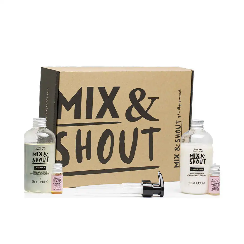Rutina Rizado Fortalecedor lote 4 pz - Mix & Shout - Comparador de precios