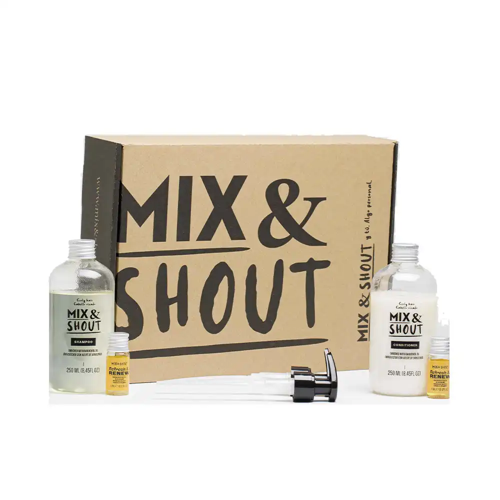 Rutina Rizado Reparador lote 4 pz - Mix & Shout - Comparador de precios