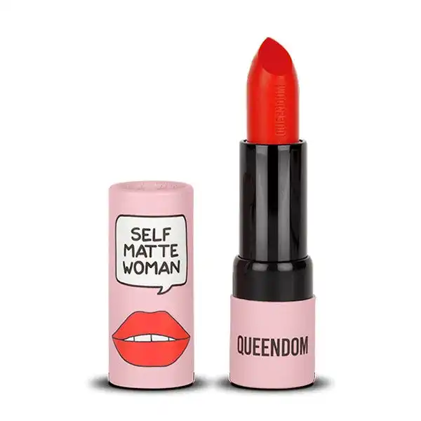 Self Matte Woman Lipstick Vivid Coral - QUEENDOM - Comparador de precios