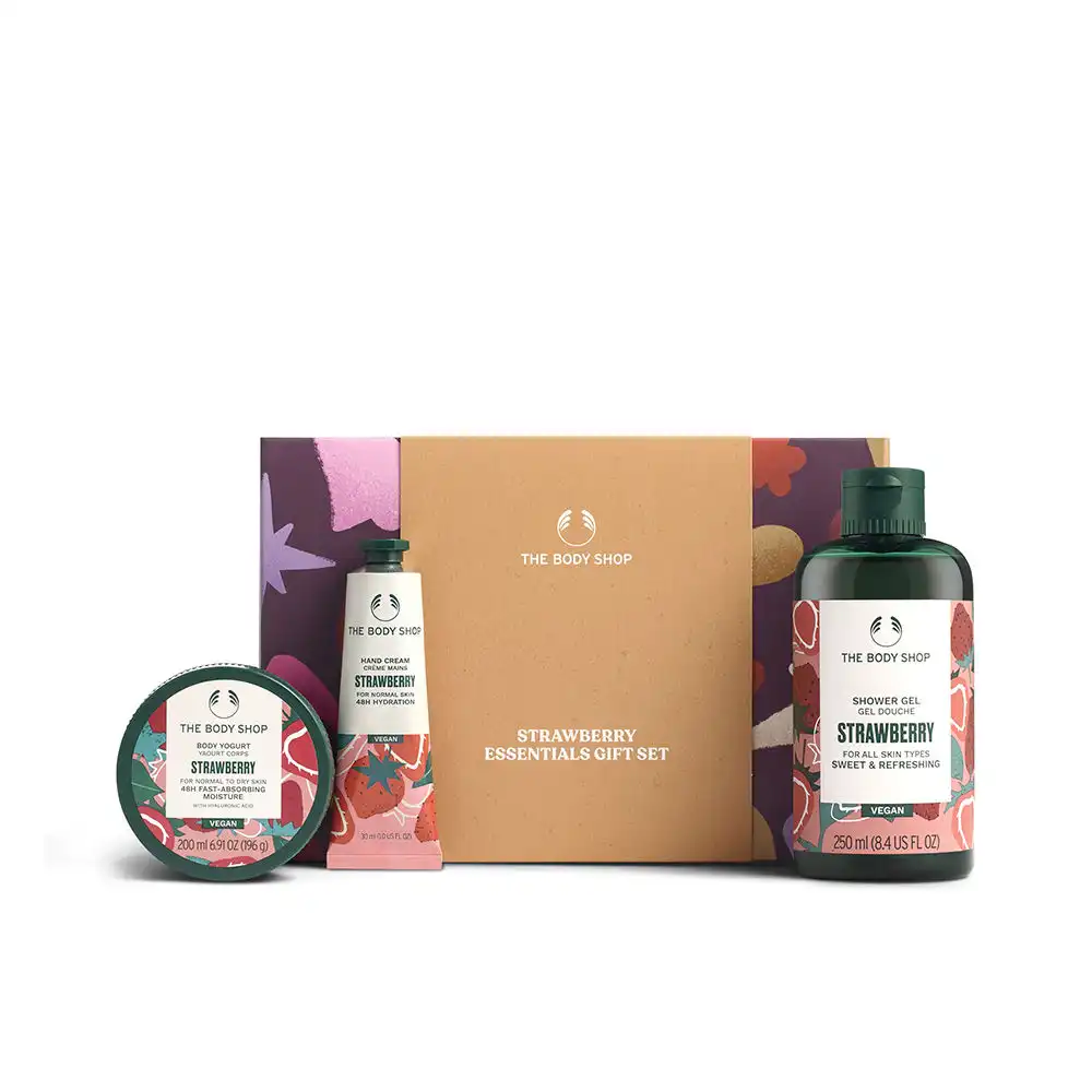 Small Strawberry Estuche 3 pz - THE BODY SHOP - Comparador de precios