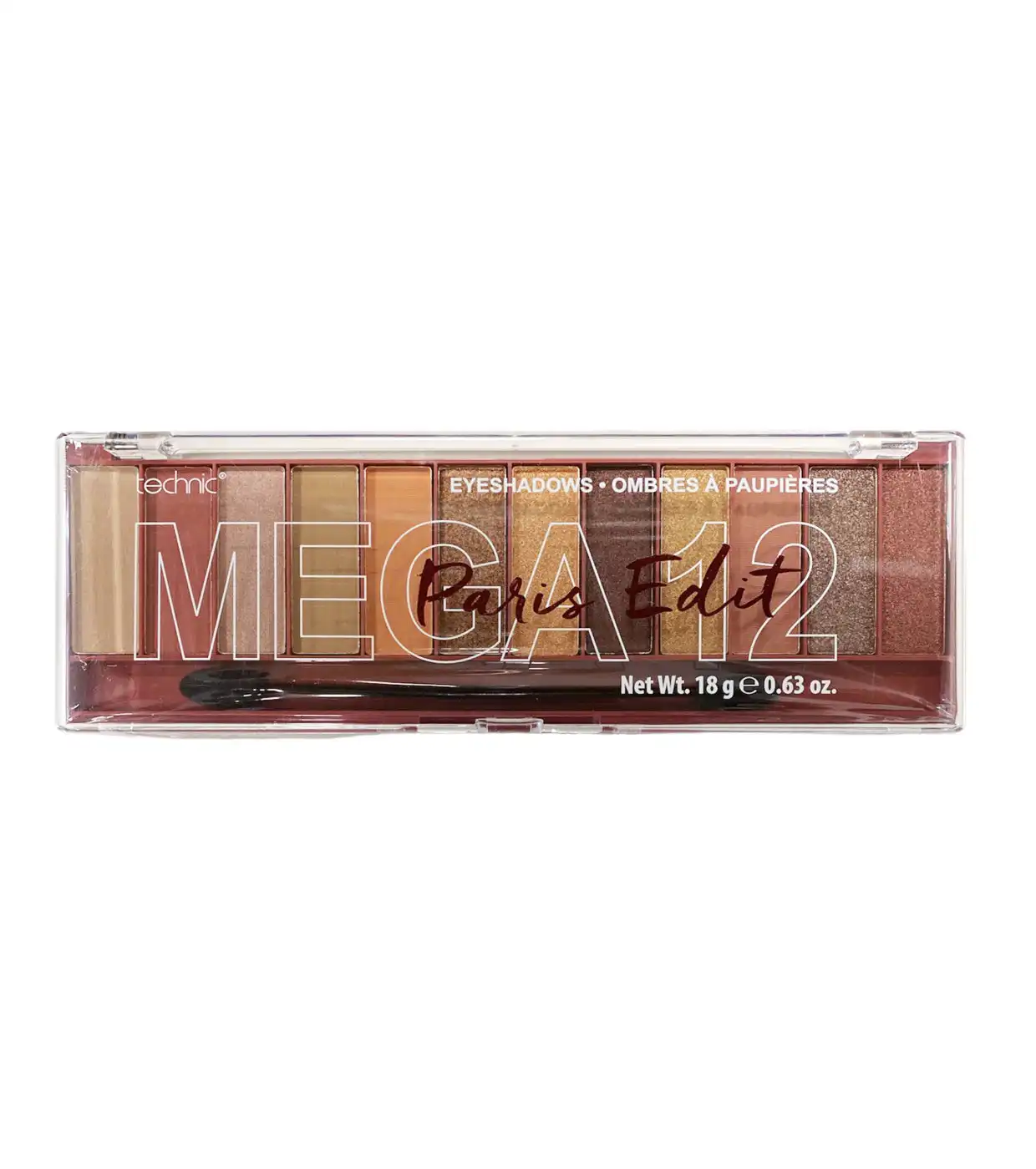 Technic Cosmetics - Paleta de sombras de ojos Mega 12 - Paris Edit - Technic Cosmetics - Comparador de precios