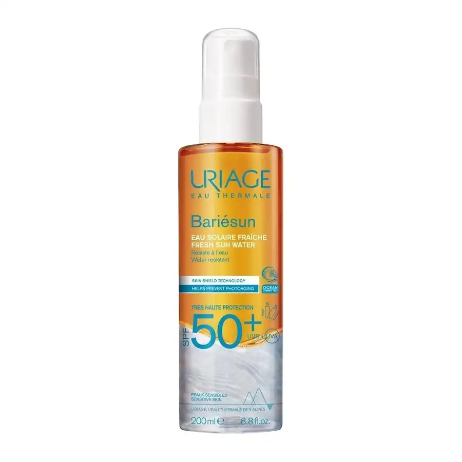Uriage - Bariésun Agua Solar Refrescante SPF50+ Protección solar 200 ml unisex - Uriage - Comparador de precios