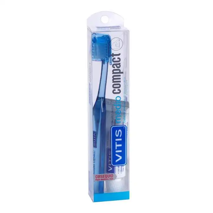 Vitis Cepillo Dental Vitis Medio Compact - Vitis - Comparador de precios