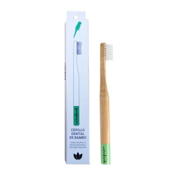 ¡74% DTO! Cepillo de Bambú Verde Kids - NATURBRUSH - Comparador de precios