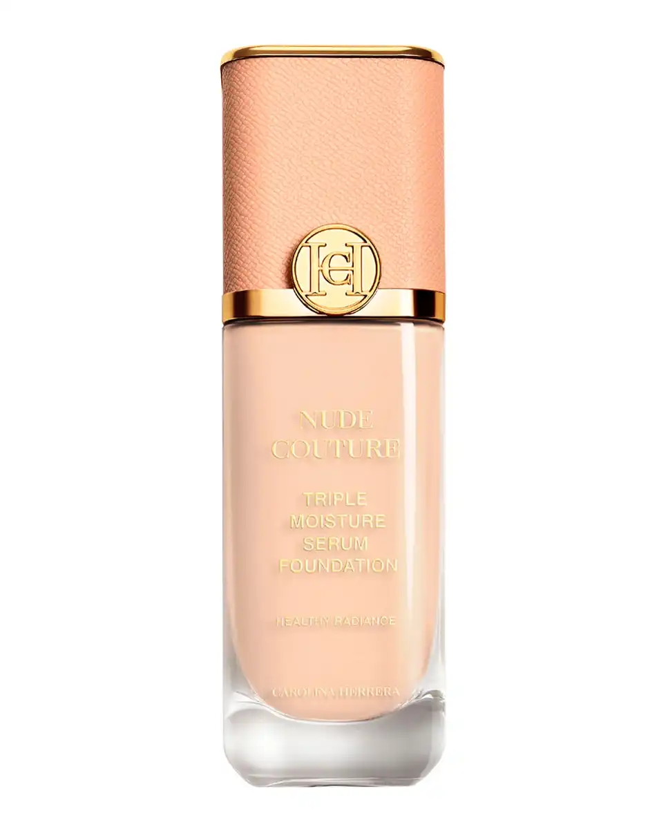 Base De Maquillaje Nude Couture Triple Moisture Serum Foundation Carolina Herrera F140 30 ml - Carolina Herrera - Comparador de precios