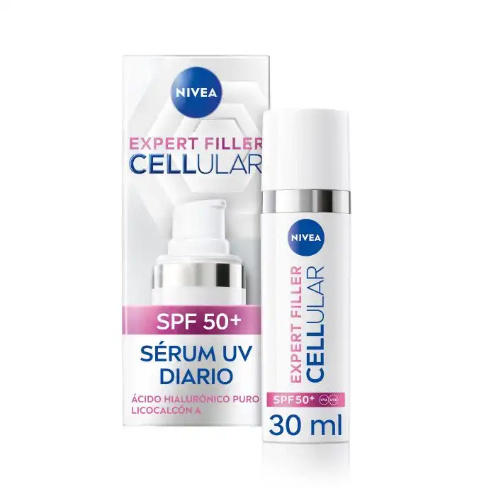 Celullar Expert Filler Sérum UV DIario SPF 50+ 30 ml - Nivea - Comparador de precios