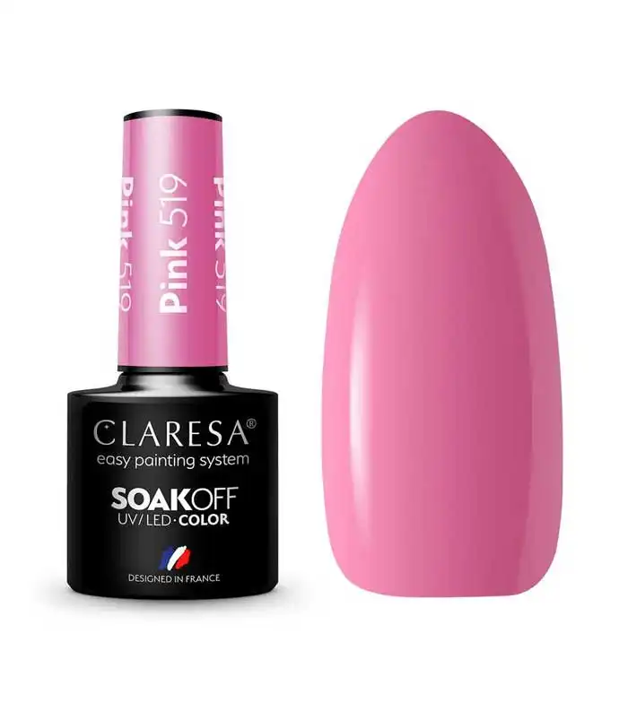Claresa - Esmalte semipermanente Soak off - 519: Pink - Claresa - Comparador de precios