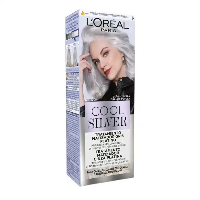 Cool Silver Tratamiento Matizador Gris Platino - Loreal Paris - Comparador de precios