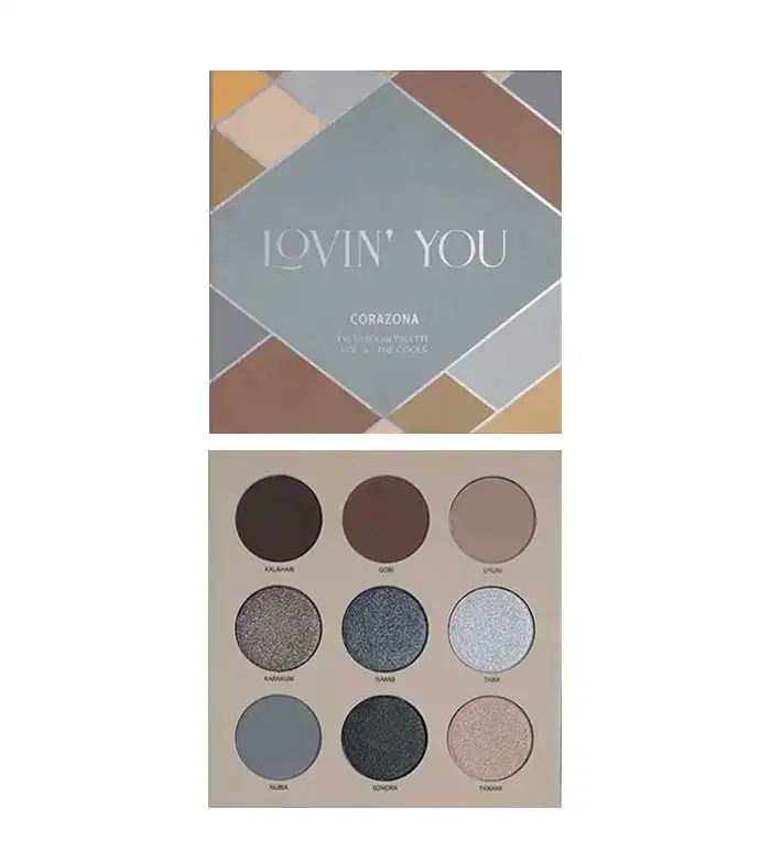 CORAZONA - Paleta de sombras de ojos Lovin' You - Vol. 3 The Cools - CORAZONA - Comparador de precios