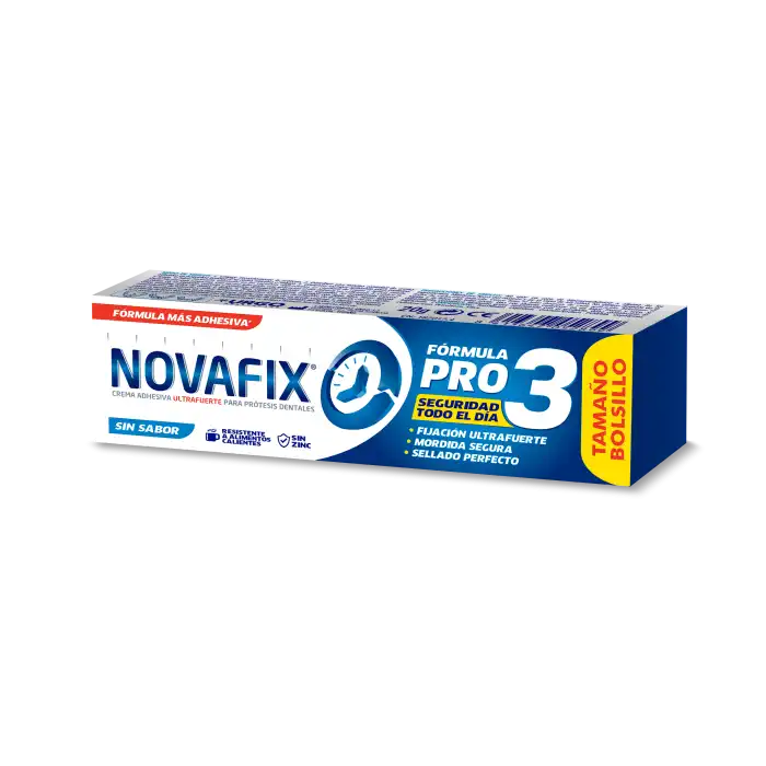 Crema Adhesiva Ultrafuerte Prótesis Dentales 20 gr - Novafix - Comparador de precios