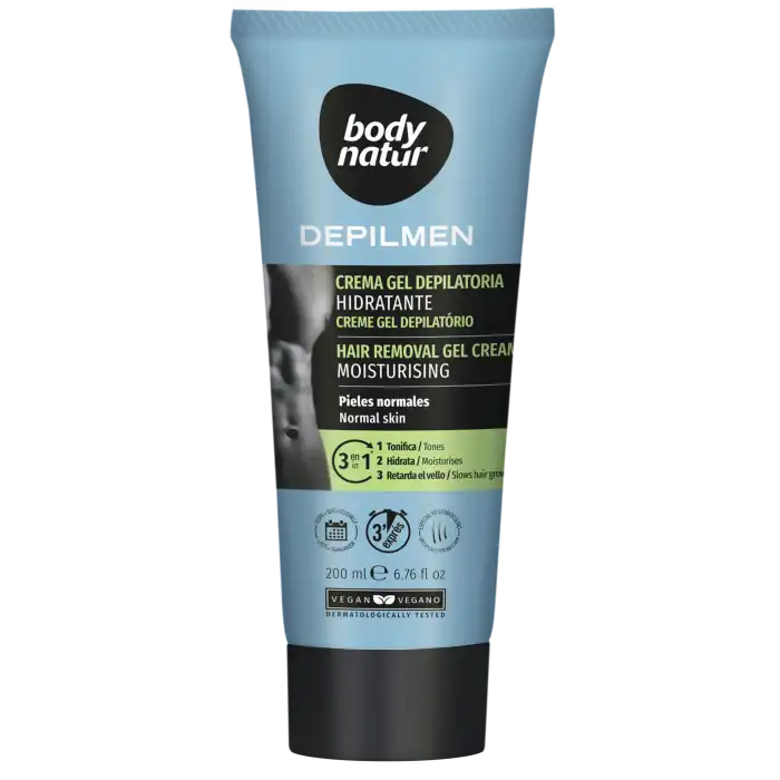 DepilMen Crema Depilatoria para Hombres 200 ml - Body Natur - Comparador de precios